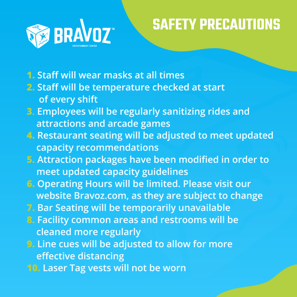 Bravoz Employee Safety Precautions 1-10 